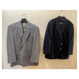 2 sportcoats and 1 suit. Custom fit