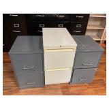 Rolling filing cabinets, gray filing cabinets