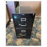 Metal 2 Drawer Filing Cabinet