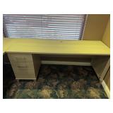 Gray 2 Drawer Desk