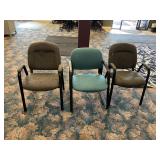 Assorted office chairs