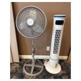 1 Aerospeed Fan& 1 Simple Deluxe Water Cooling Fan