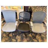 3 Office Chairs