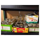 4 boxes of canning jars