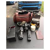 Minolta X-700, Lenses, and Kodak Camera