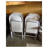 8 Folding Chairs