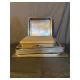 Assorted baking pans