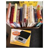 Electric Food Scale and Books