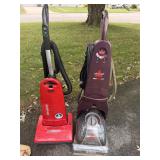 Vacuum and shampooer
