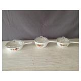 Spice of Life Corningware with lids