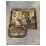 Vintage pictures, Frederic Mizen print,
