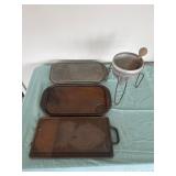 Iron griddle and canning tool