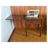 Sewing Machine with cabinet, janome
