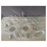 Clear glassware