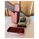 Vintage Reflector Set and Misc. Items
