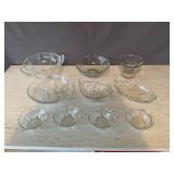 Assorted Clear glass