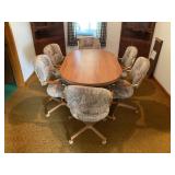 set with chairs