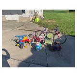 Assorted kids toys