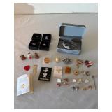 Ladies Watch and Pins