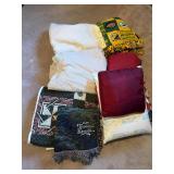 Blankets and pillows