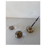 3 St. Clair Paperweights