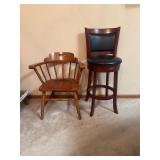 Chair and bar stools