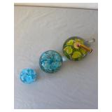 3 St. Clair Paperweights