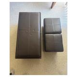Foot stool with storage