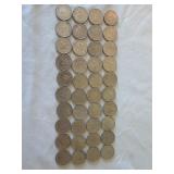 40 Lebanon 50 Piastres Coins