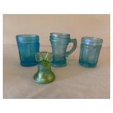 St. Clair Glass blue
