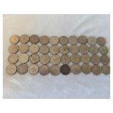 40 Lebanon 50 Piastres Coins