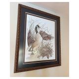 Patti Host Framed and Matted Goose Print