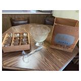 Indiana Punch Bowl Set