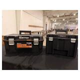 Stanley Bostitch Tool Box and Dewalt T Stak