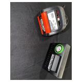 Black and Decker Battery Charger and Plug-n-Pump