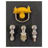 Trailer Coupler Lock and Hitch Balls