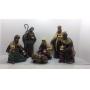 Santa's Collection Nativity Set Six Pieces