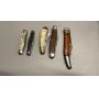 Lot of Five Damaged Pocket Knives Case Sabre