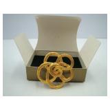 Love Knot Brooch Swirl Pin