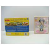 Melissa and Doug Minnie Wooden Mix & Match Dress