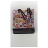 The Bombay Store Sui Dhaaga PU Leather Tote