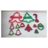 Christmas Cookie Cutters One is Marked Wilton