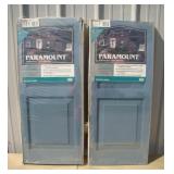 Paramount Raised Panel Exterior Shutters