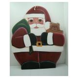 Hand Painted Wooden Santa Claus