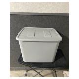 Sterilite 20 Gallon Gray Storage Tote