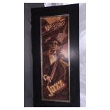 Maxwell Street Jazz Black Framed Bass Player