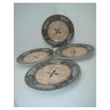 Furio Home Bread Plates Indonesia Pattern - 4