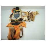 Pilgram Wind Sock and Decorative Corn