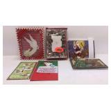 Assorted Christmas Cards Box of Eight Cards Red