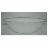 Anchor Hocking Fire King Milk Glass Serving Bowl